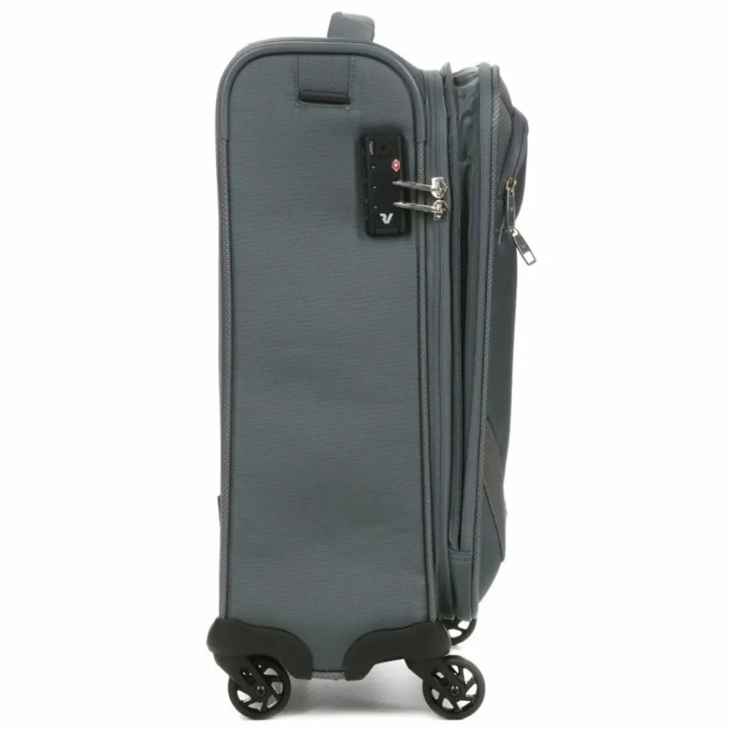 Roncato Weichgepäck Kabinengepäck|4-Rollen Kabinentrolleys<Joy 4 Rollen Kabinentrolley 55 cm mit Dehnfalte anthrazit