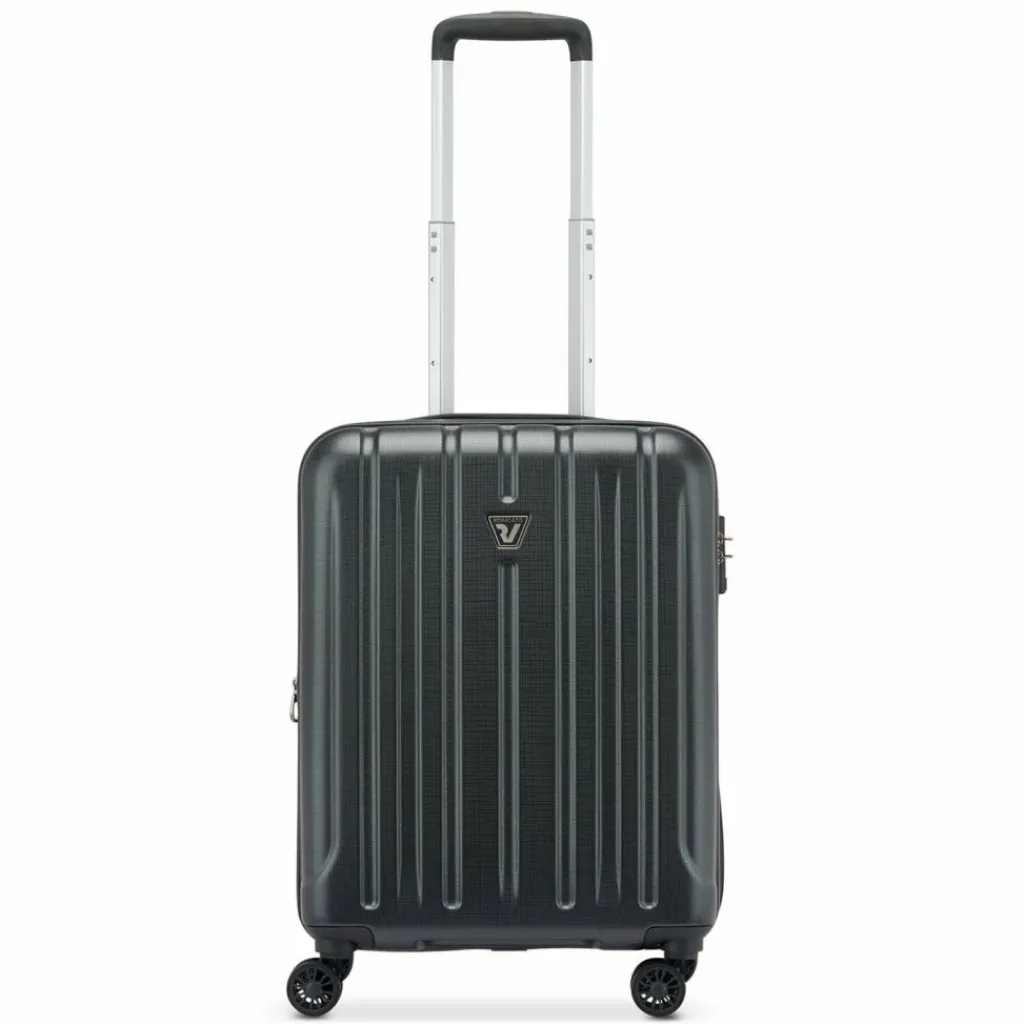 Roncato Hartgepäck Kabinengepäck|4-Rollen Kabinentrolleys<Kinetic 2.0 4 Rollen Kabinentrolley 55 cm mit Dehnfalte nero