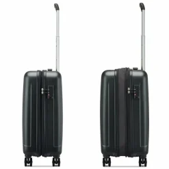 Roncato Hartgepäck Kabinengepäck|4-Rollen Kabinentrolleys<Kinetic 2.0 4 Rollen Kabinentrolley 55 cm mit Dehnfalte nero