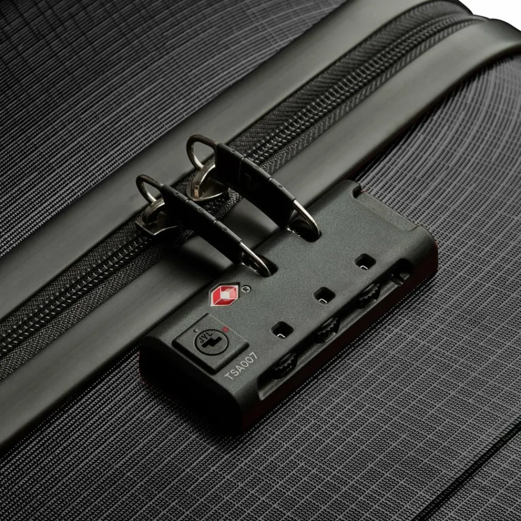 Roncato Kinetic 2.0 4 Rollen Kofferset 3-teilig mit Dehnfalte nero