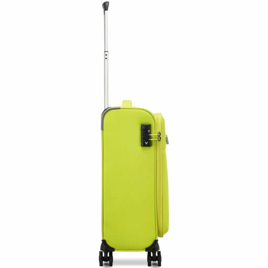 Roncato Weichgepäck Kabinengepäck|4-Rollen Kabinentrolleys<Lite Soft Neon 4 Rollen Kabinentrolley 55 cm lime