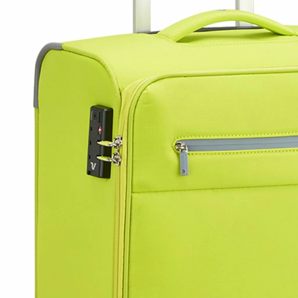 Roncato Weichgepäck Kabinengepäck|4-Rollen Kabinentrolleys<Lite Soft Neon 4 Rollen Kabinentrolley 55 cm lime