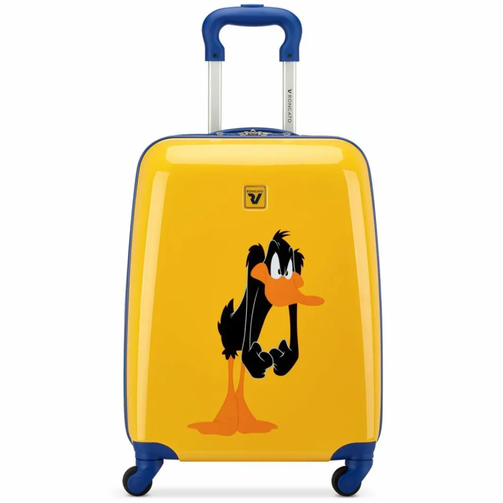 Roncato Kinder Koffer<Looney Tunes 4 Rollen Kindertrolley 50 cm daffy duck papaya