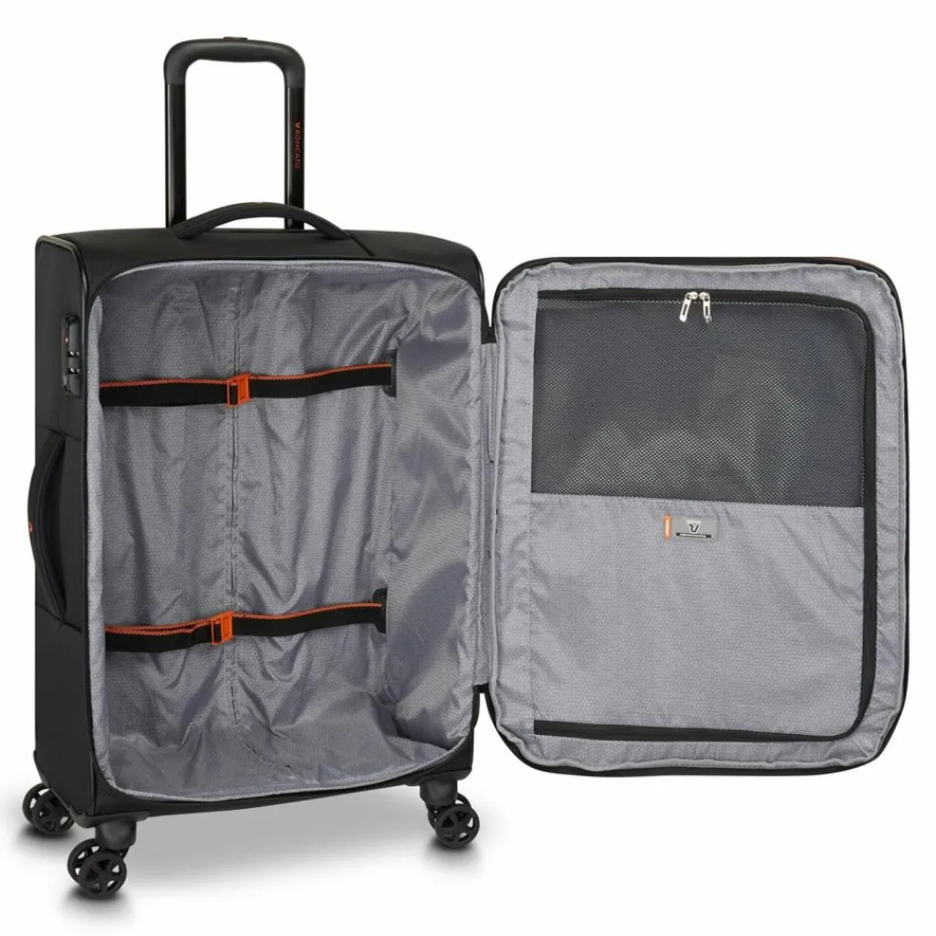 Roncato Metropolitan 4 Rollen Trolley 66 cm mit Dehnfalte