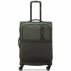 Roncato Weichgepäck|4-Rollen Koffer<Metropolitan 4 Rollen Trolley 66 cm mit Dehnfalte green