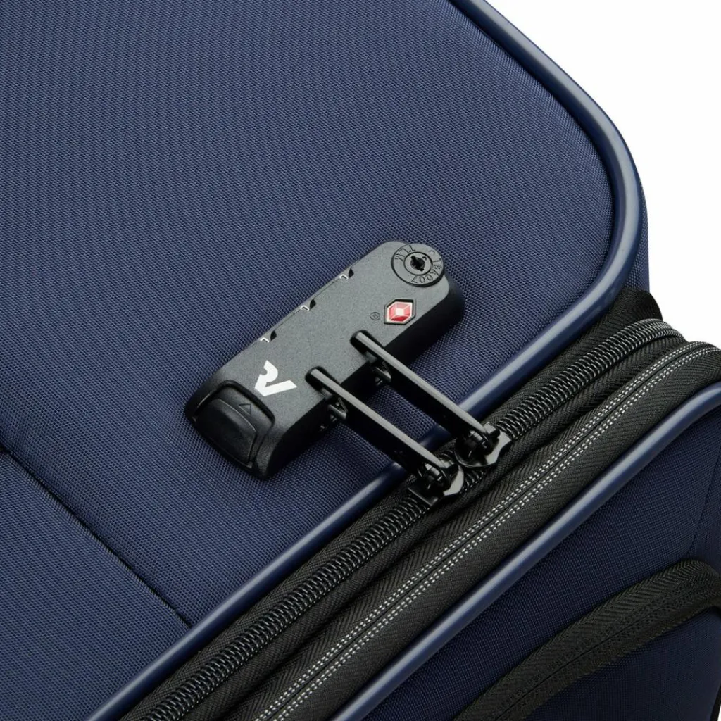 Roncato Koffersets Als Weichgepäck|Koffersets 3-Teilig<Metropolitan 4 Rollen Kofferset 3-teilig mit Dehnfalte blue