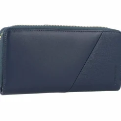 Discount Roncato Milano Geldbörse RFID Leder 19 cm navy