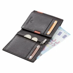 Roncato Herrengeldbörsen Hochformat<Monaco Geldbörse Leder 9 cm brown