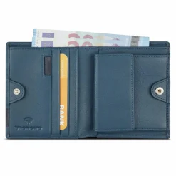 Roncato Monaco Geldbörse RFID Schutz Leder 9 cm denim