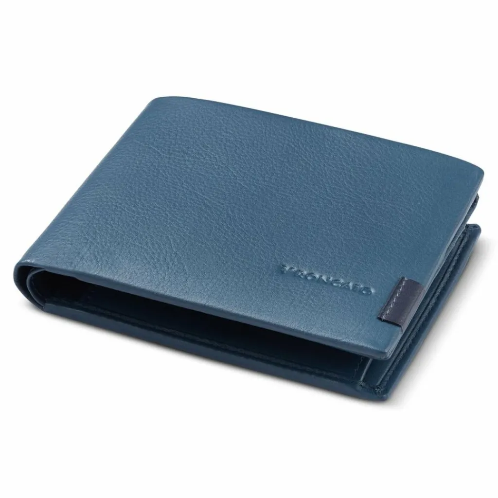 Roncato Herrengeldbörsen Querformat<Monaco Geldbörse RFID Schutz Leder 12.5 cm denim