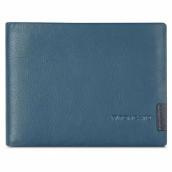 Roncato Herrengeldbörsen Querformat<Monaco Geldbörse RFID Schutz Leder 11 cm denim