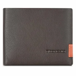 Roncato Herrengeldbörsen Querformat<Monaco Geldbörse RFID Schutz Leder 11 cm brown