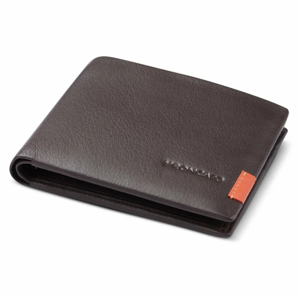 Roncato Herrengeldbörsen Querformat<Monaco Geldbörse RFID Schutz Leder 11 cm brown