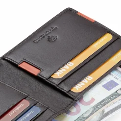 Roncato Herrengeldbörsen Querformat<Monaco Geldbörse RFID Schutz Leder 11 cm brown