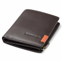 Clearance Roncato Monaco Geldbörse RFID Schutz Leder 8 cm brown