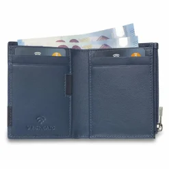 Best Roncato Monaco Geldbörse RFID Schutz Leder 8 cm denim