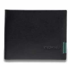 Roncato Herrengeldbörsen Querformat<Monaco Geldbörse RFID Schutz Leder 11 cm nero