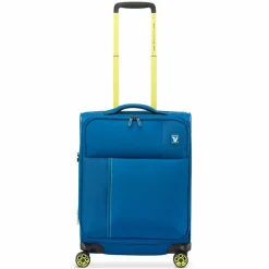 Sale Roncato Move 4 Rollen Kabinentrolley 55 cm mit Dehnfalte blu laguna
