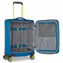 Sale Roncato Move 4 Rollen Kabinentrolley 55 cm mit Dehnfalte blu laguna