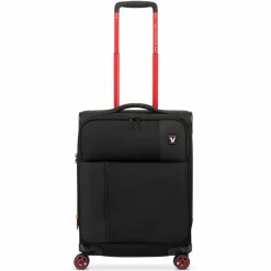 Hot Roncato Move 4 Rollen Kabinentrolley 55 cm mit Dehnfalte nero fumo