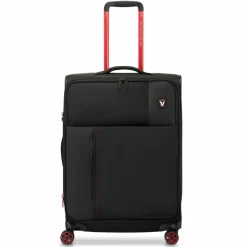 New Roncato Move 4 Rollen Trolley 64 cm mit Dehnfalte nero fumo
