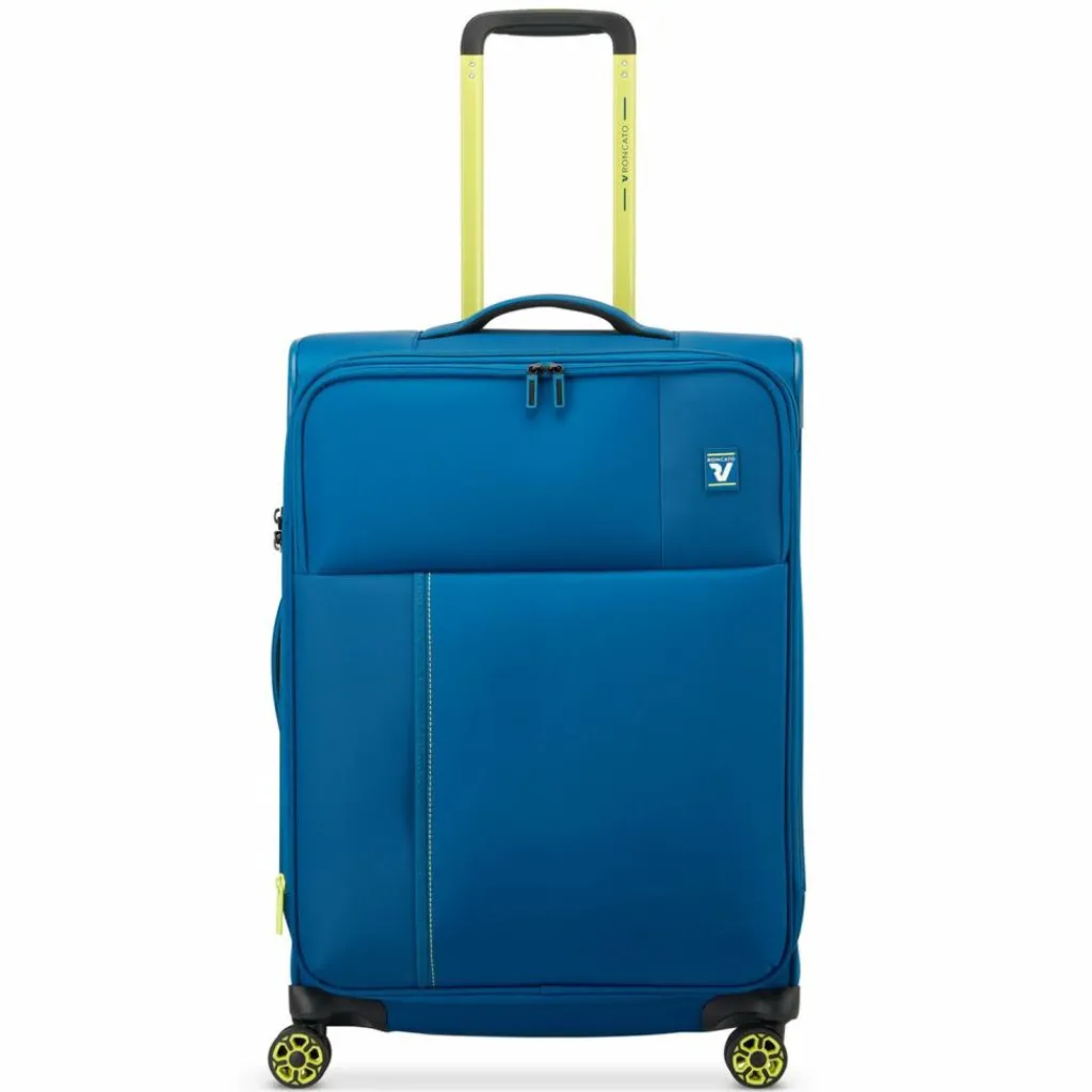 Online Roncato Move 4 Rollen Trolley 64 cm mit Dehnfalte blu laguna