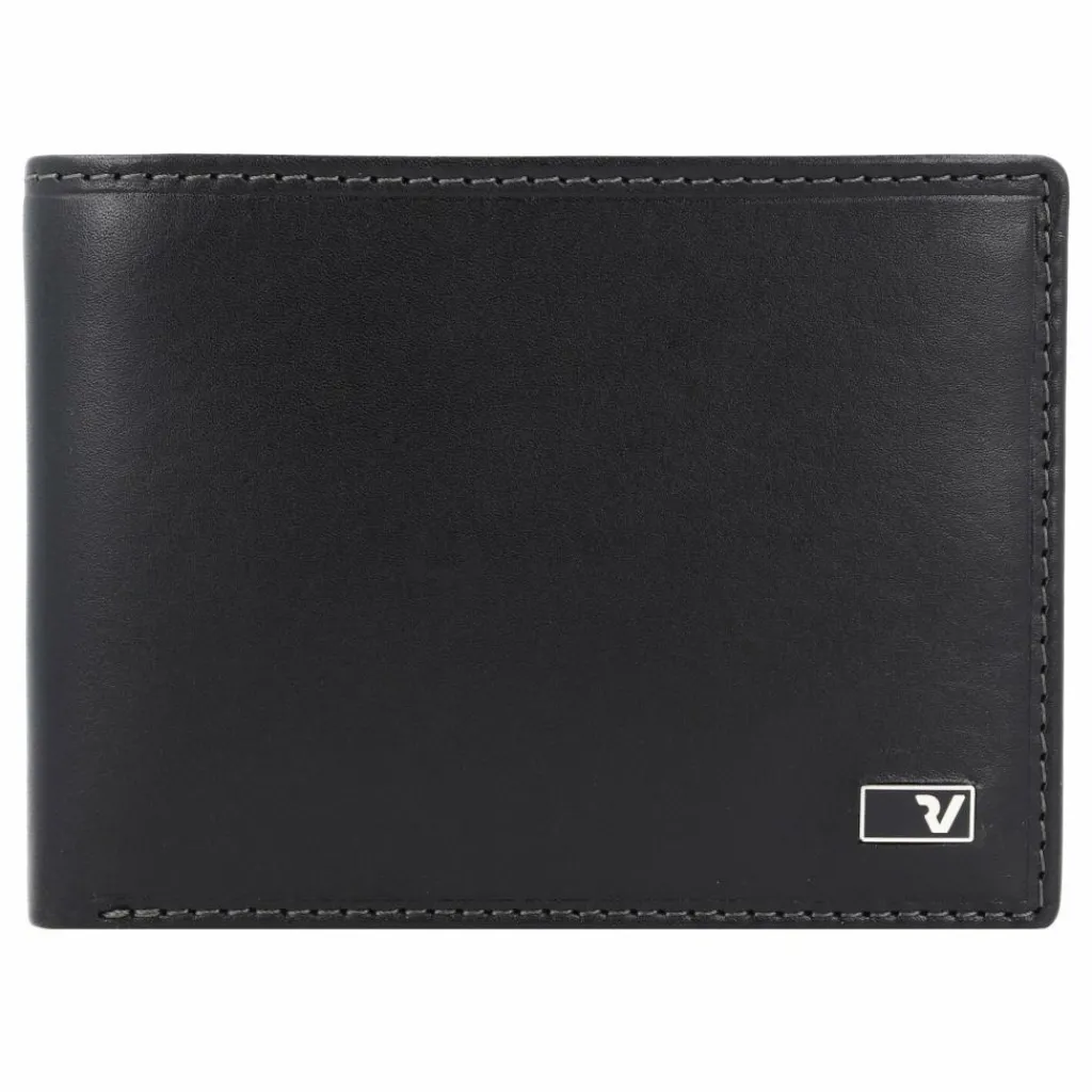 Roncato Herrengeldbörsen Querformat<Pisa Geldbörse RFID Leder 12 cm black