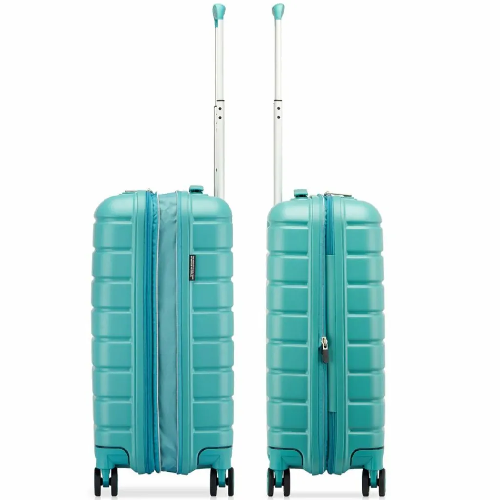 Best Roncato Relife 4 Rollen Kabinentrolley 55 cm mit Dehnfalte salbei