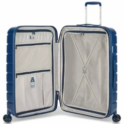 Online Roncato Relife 4 Rollen Kofferset 3-teilig mit Dehnfalte blau