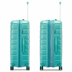 Online Roncato Relife 4 Rollen Kofferset 3-teilig mit Dehnfalte salbei