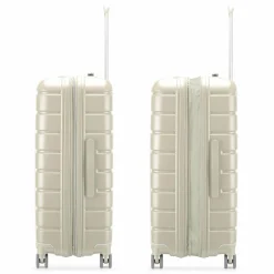 Roncato Koffersets Als Hartgepäck|Koffersets 3-Teilig<Relife 4 Rollen Kofferset 3-teilig mit Dehnfalte sand