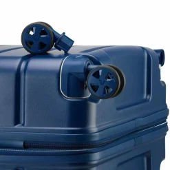 Roncato Hartgepäck|4-Rollen Koffer<Relife 4 Rollen Trolley 73 cm mit Dehnfalte blau