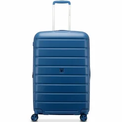 Outlet Roncato Relife 4 Rollen Trolley 73 cm mit Dehnfalte blu retro