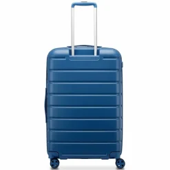 Outlet Roncato Relife 4 Rollen Trolley 73 cm mit Dehnfalte blu retro