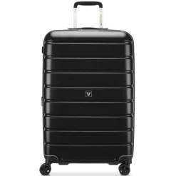 Roncato Relife 4 Rollen Trolley 78 cm mit Dehnfalte schwarz