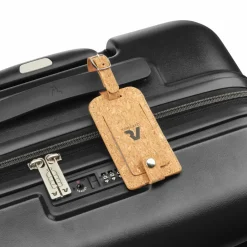 Roncato Relife 4 Rollen Trolley 78 cm mit Dehnfalte schwarz