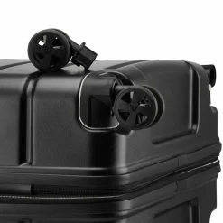 Roncato Relife 4 Rollen Trolley 78 cm mit Dehnfalte schwarz