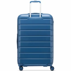Clearance Roncato Relife 4 Rollen Trolley 78 cm mit Dehnfalte blu retro
