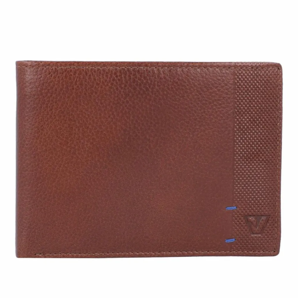 Roncato Herrengeldbörsen Querformat<Santos Geldbörse Leder 13 cm cognac