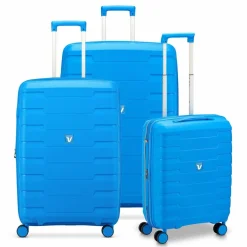 Roncato Skyline 2.0 4 Rollen Kofferset 3-teilig mit Dehnfalte