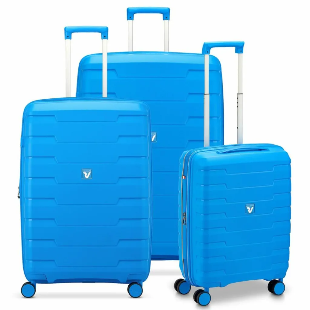 Roncato Skyline 2.0 4 Rollen Kofferset 3-teilig mit Dehnfalte