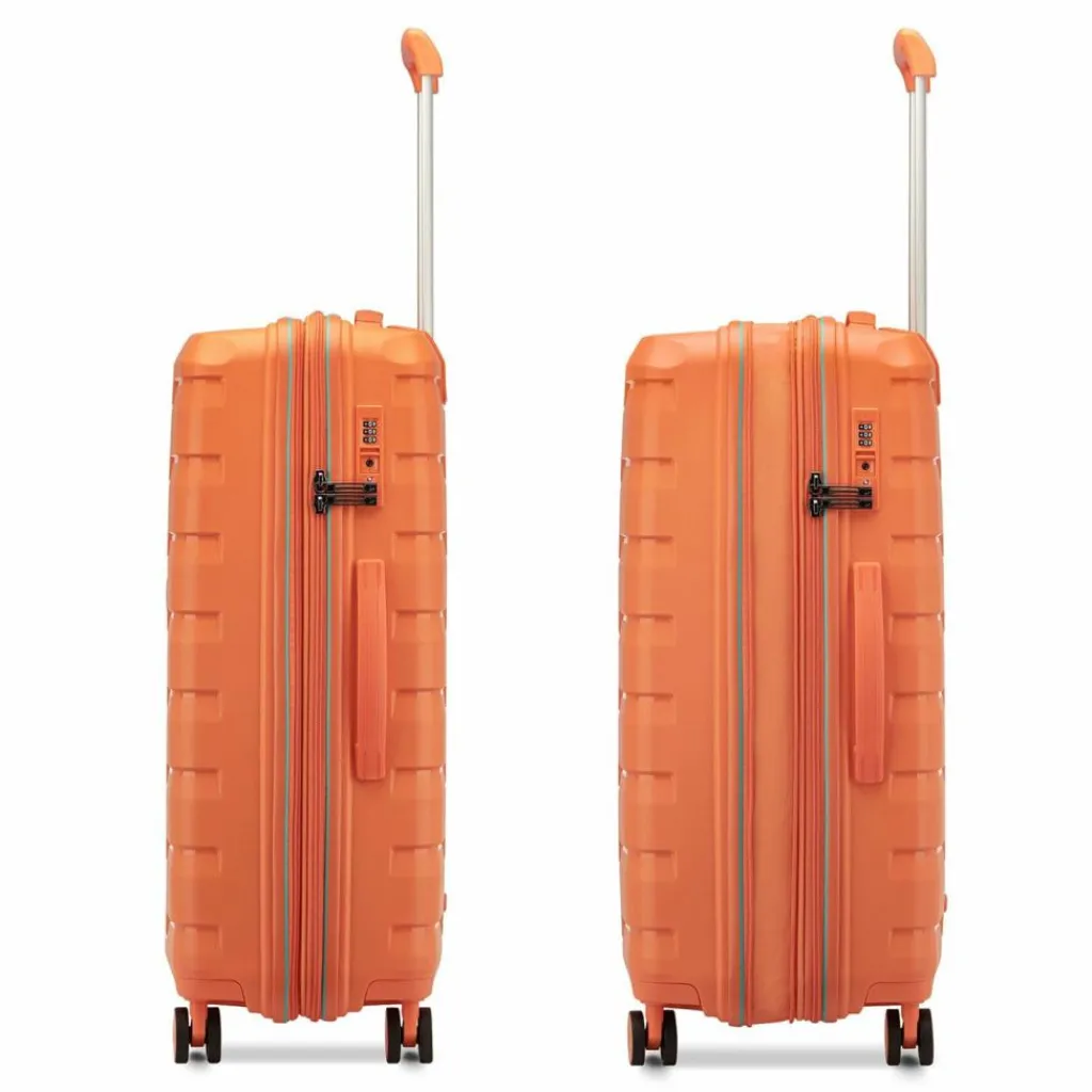 Roncato Koffersets Als Hartgepäck|Koffersets 3-Teilig<Skyline 2.0 4 Rollen Kofferset 3-teilig mit Dehnfalte mango