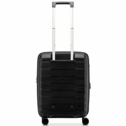 Outlet Roncato Skyline 2.0 4 Rollen Kabinentrolley 55 cm mit Dehnfalte nero