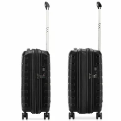 Outlet Roncato Skyline 2.0 4 Rollen Kabinentrolley 55 cm mit Dehnfalte nero