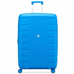 Roncato 4-Rollen Koffer|Hartgepäck<Skyline 2.0 4 Rollen Trolley 79 cm mit Dehnfalte himmelblau