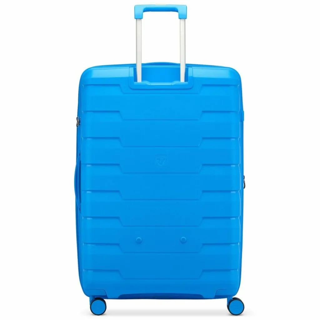 Roncato 4-Rollen Koffer|Hartgepäck<Skyline 2.0 4 Rollen Trolley 79 cm mit Dehnfalte himmelblau