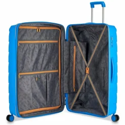 Roncato 4-Rollen Koffer|Hartgepäck<Skyline 2.0 4 Rollen Trolley 79 cm mit Dehnfalte himmelblau