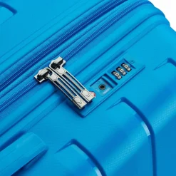 Roncato Koffersets Als Hartgepäck|Koffersets 3-Teilig<Skyline 2.0 4 Rollen Kofferset 3-teilig mit Dehnfalte bluette