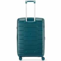 Discount Roncato Skyline 2.0 4 Rollen Trolley 46.5 cm mit Dehnfalte verde bottiglia