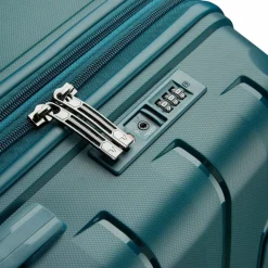 Discount Roncato Skyline 2.0 4 Rollen Trolley 46.5 cm mit Dehnfalte verde bottiglia